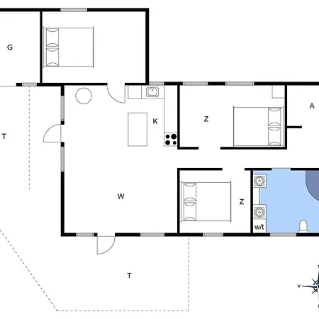 Bl1412-saltum-vagtelvej-5 Vakantiehuis