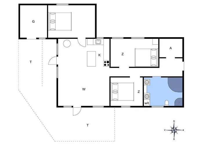 Bl1412-saltum-vagtelvej-5 Сasa de vacaciones